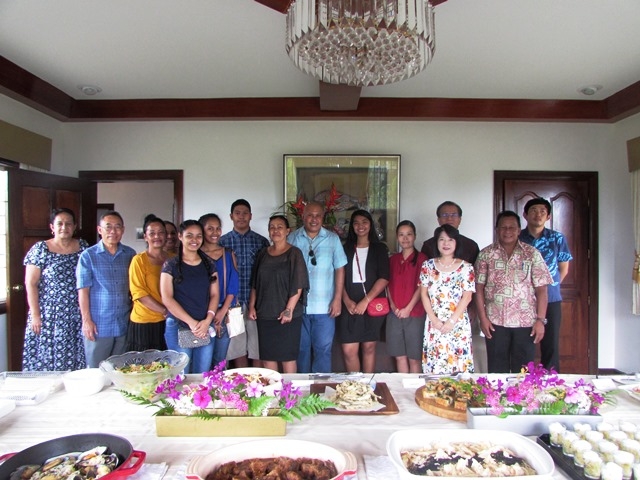All the people who attended the lunch.