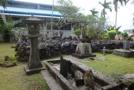 南洋神社跡地現在(ヤップ州議会庁舎となっている)