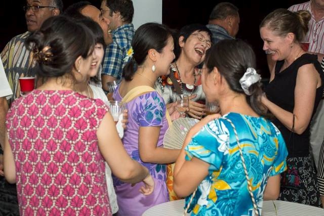 guest at the Emperor's birthday reception