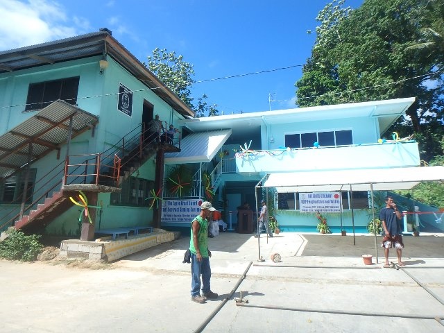 Overall view of the building