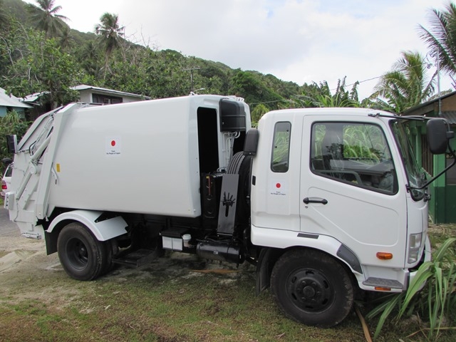 Provided Garbage Collecting Truck