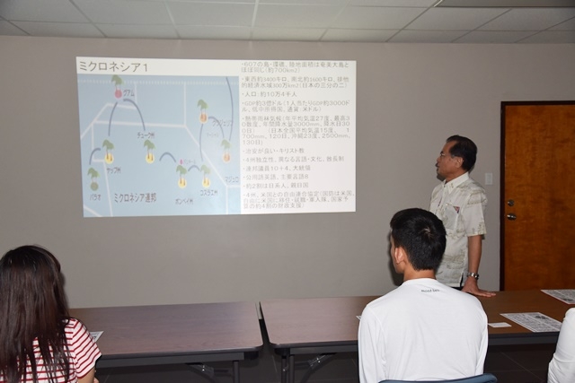 講話の様子