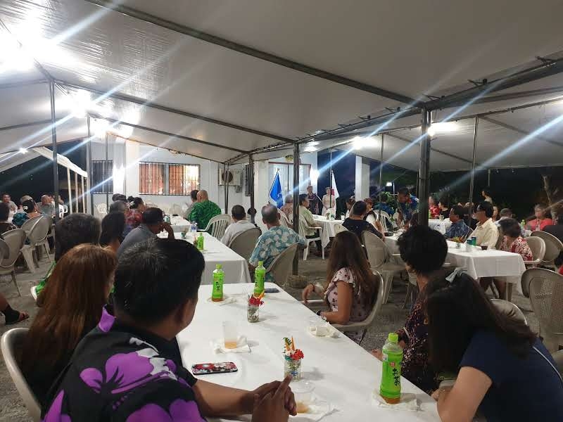 Guests at the reception