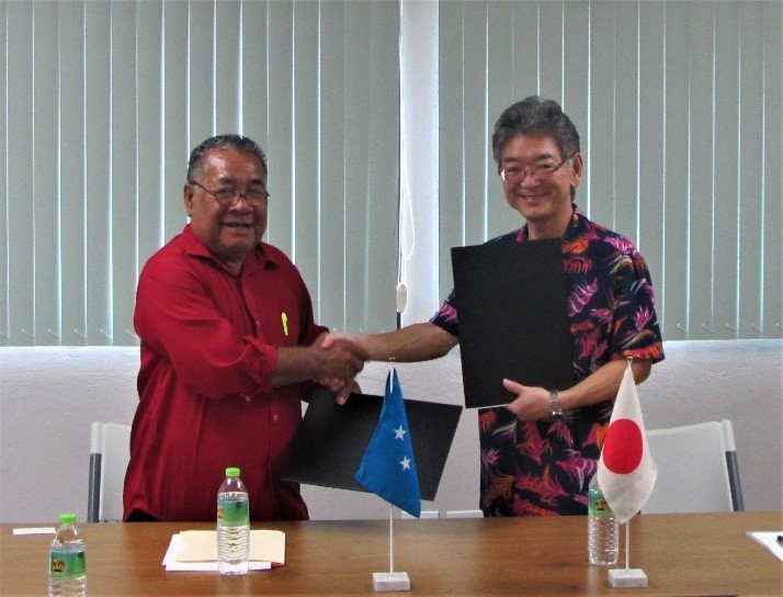 Exchanging the signed documents